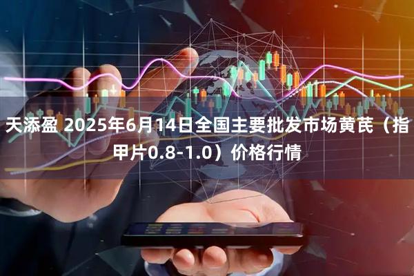 天添盈 2025年6月14日全国主要批发市场黄芪（指甲片0.8-1.0）价格行情
